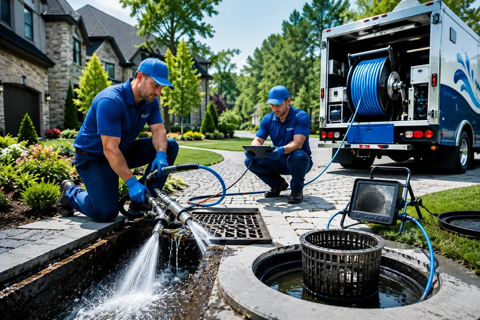 Local outdoor drain cleaning professionals in Lacarne, OH